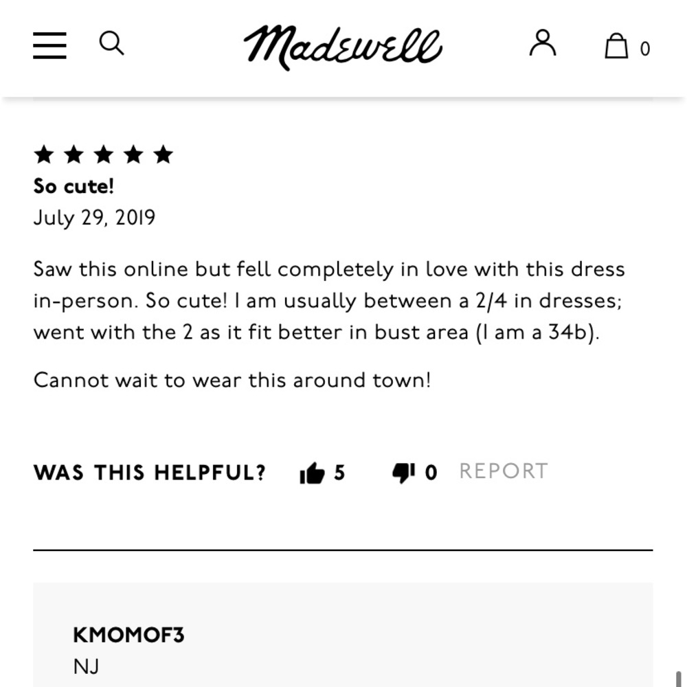 Madewell Striped Empire Ruffle Strap Dress Sundress - Picture 8 of 11